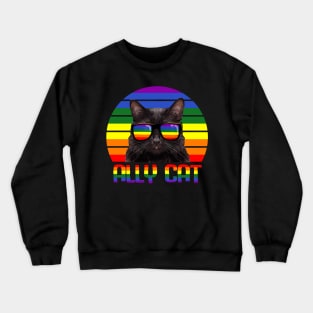 Ally Cat Crewneck Sweatshirt